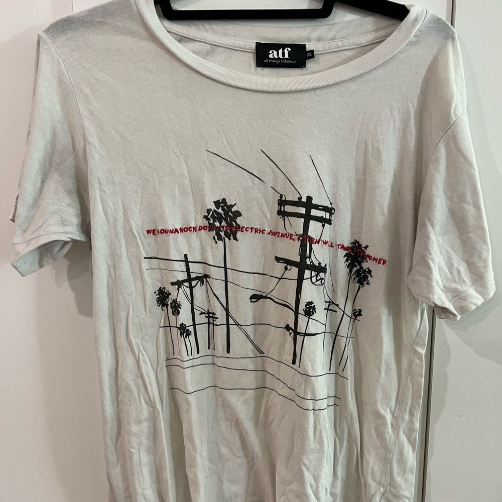 Vintage “electric avenue” t-shirt